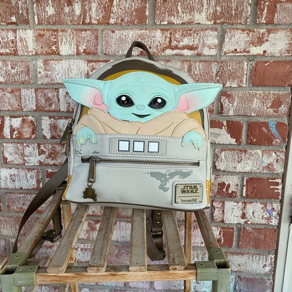 Grogu Loungefly Mini Backpack - image 1
